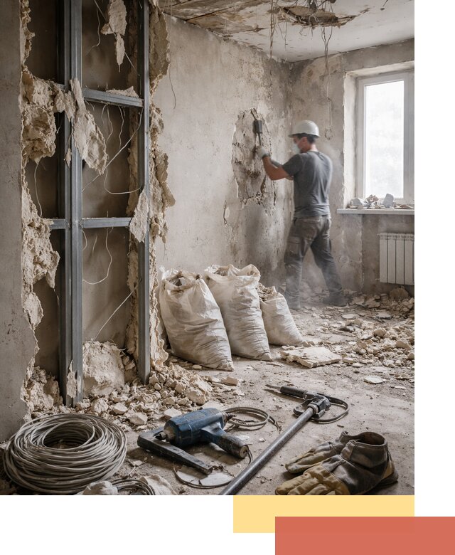 Профессиональный демонтаж зданий и конструкций в Киселевске