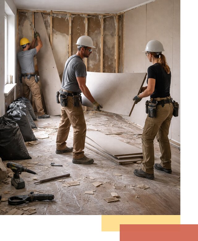 Демонтаж стеновых панелей в Киселевске быстро и аккуратно