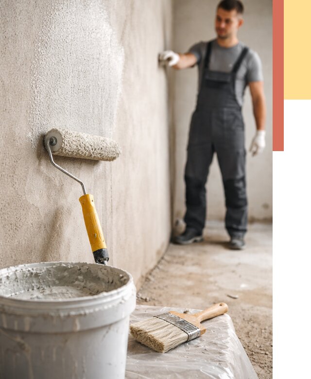 Нанесение бетоноконтакта на стены в Киселевске от 4318 руб. быстро и недорого | ОТДЕЛОЧНИК-Кис