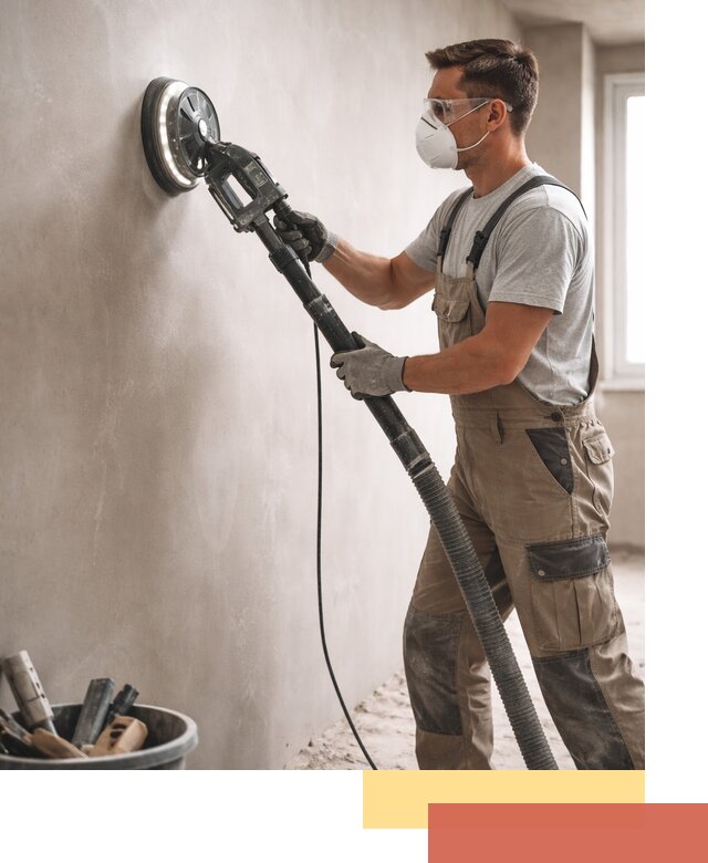 Профессиональная шлифовка стен в Киселевске быстро и качественно