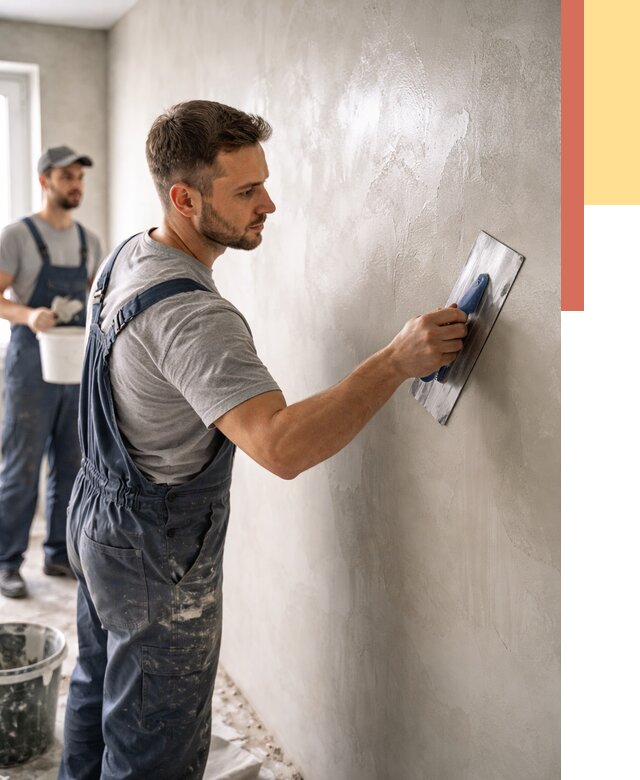 Глянцевание штукатурки стен в Киселевске от 7711 руб. — услуги и затирка | ОТДЕЛОЧНИК-Кис