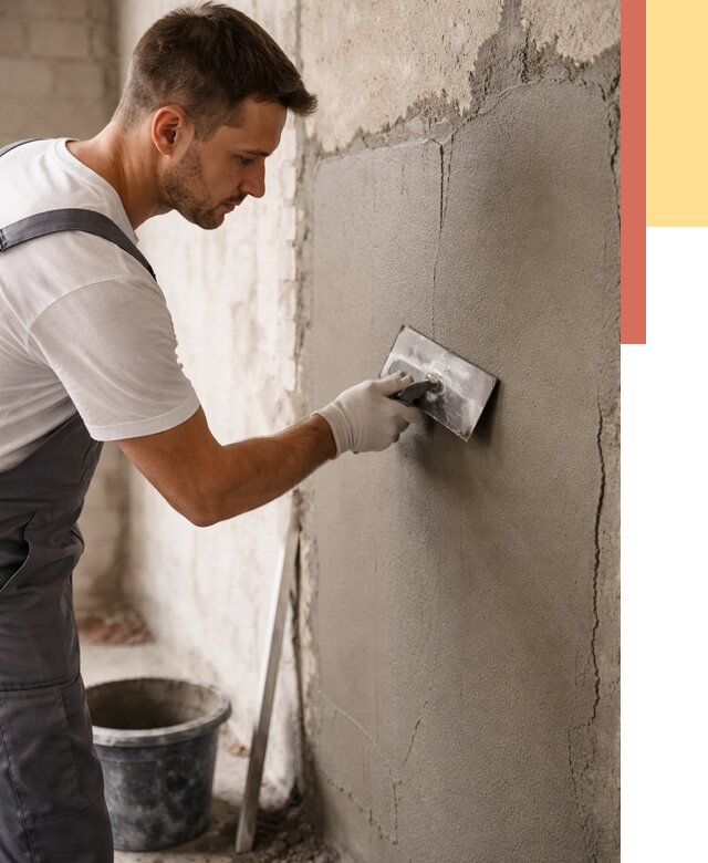 Штукатурка стен под плитку в Киселевске от 4318 руб./м2 — выравнивание под плитку | ОТДЕЛОЧНИК-Кис