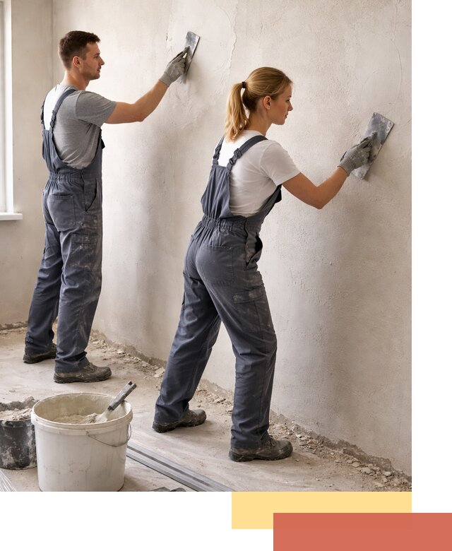 Штукатурка стен под обои в Киселевске профессионально и быстро