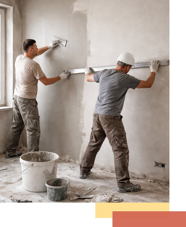 Штукатурка стен под покраску в Киселевске качественно и быстро