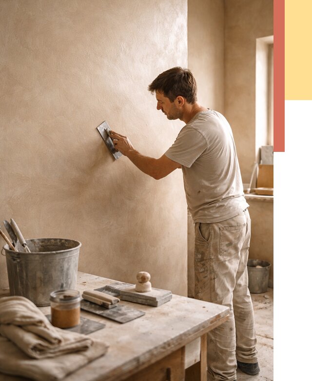 Марокканская штукатурка таделакт в Киселевске под ключ от 4318 руб. | ОТДЕЛОЧНИК-Кис