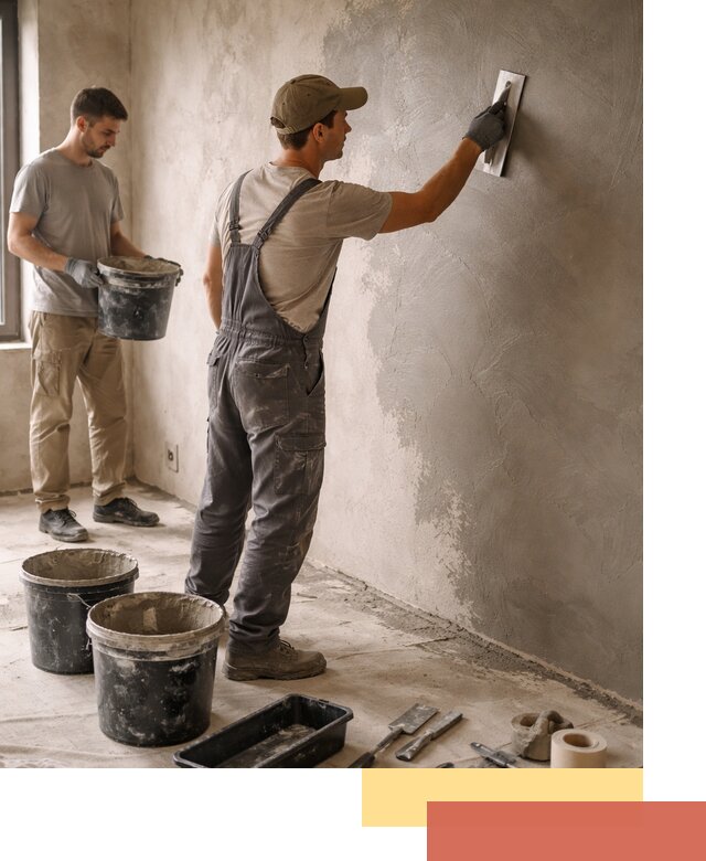 Нанесение микроцемента на стены в Киселевске качественно и быстро
