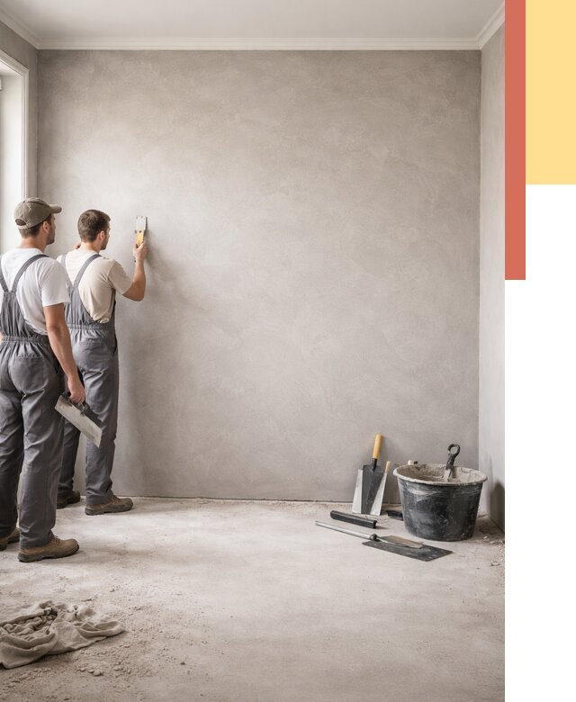 Микробетон на стены в Киселевске от 1285 руб. — нанесение и отделка | ОТДЕЛОЧНИК-Кис