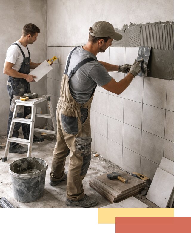 Укладка плитки на стены в Киселевске профессионально и надежно