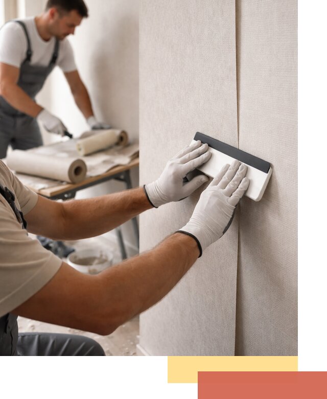 Поклейка обоев под покраску в Киселевске профессионально и быстро