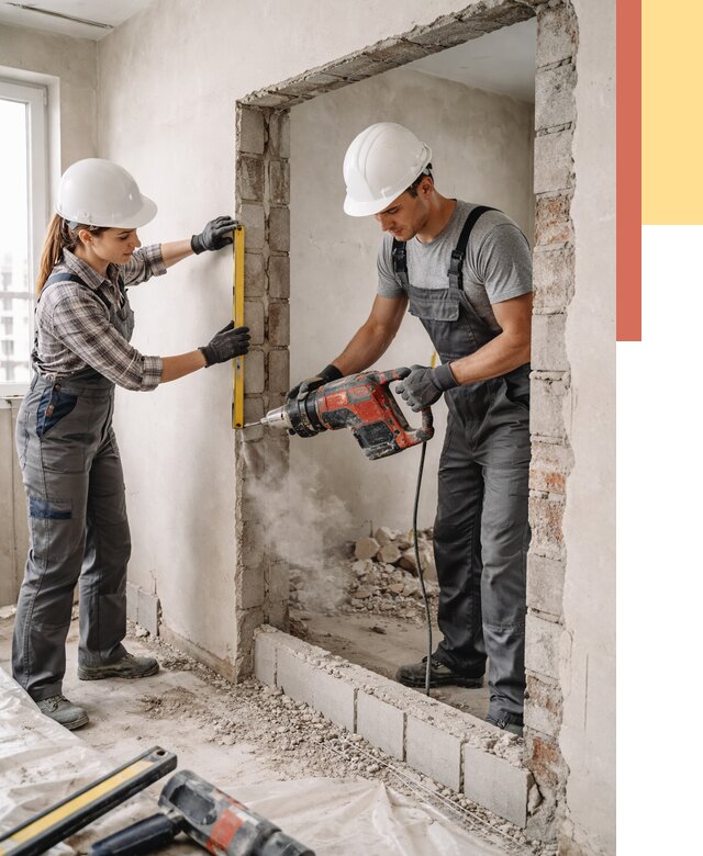 Создание проемов в стенах в Киселевске от 6683 руб. — алмазная резка и расширение | ОТДЕЛОЧНИК-Кис