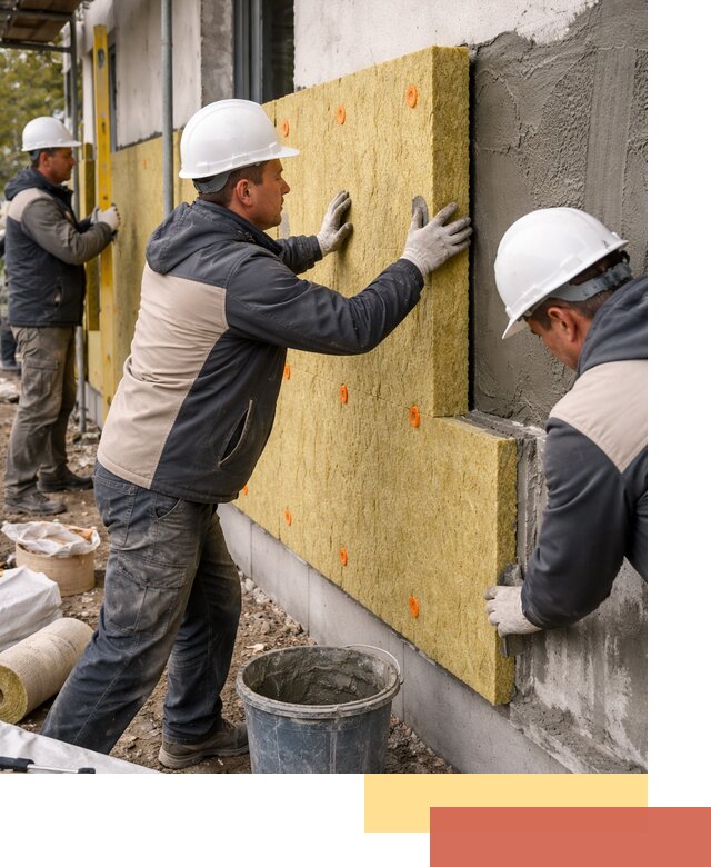 Утепление стен минватой в Киселевске — тепло и звукоизоляция