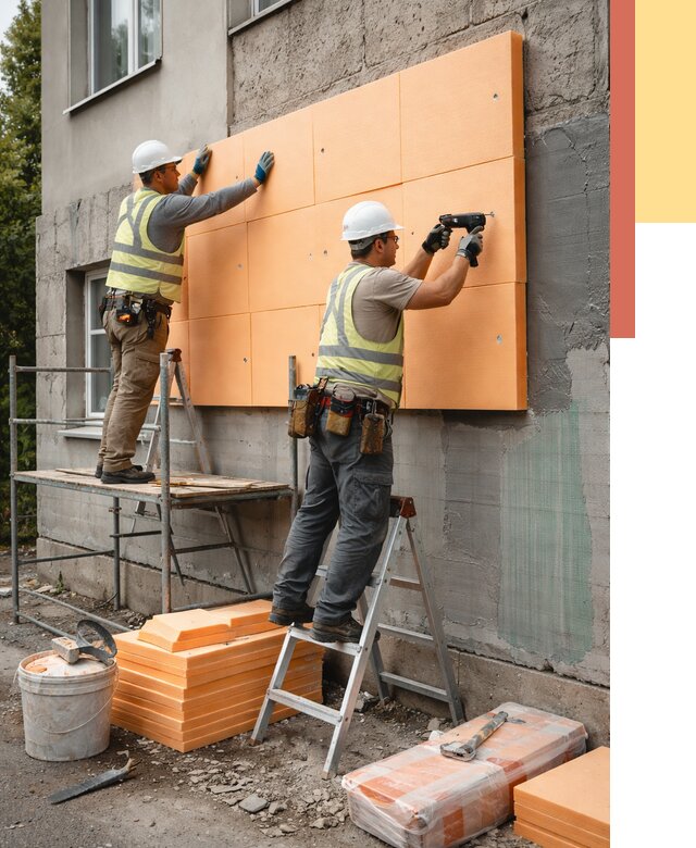 Утепление стен пеноплексом в Киселевске от 1902 руб./м2 — быстро и недорого | ОТДЕЛОЧНИК-Кис