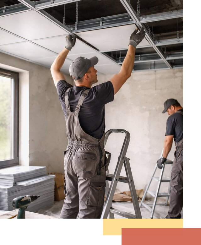 Монтаж кассетного потолка в Киселевске качественно и быстро