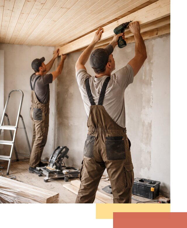 Монтаж потолка из вагонки в Киселевске профессионально и аккуратно