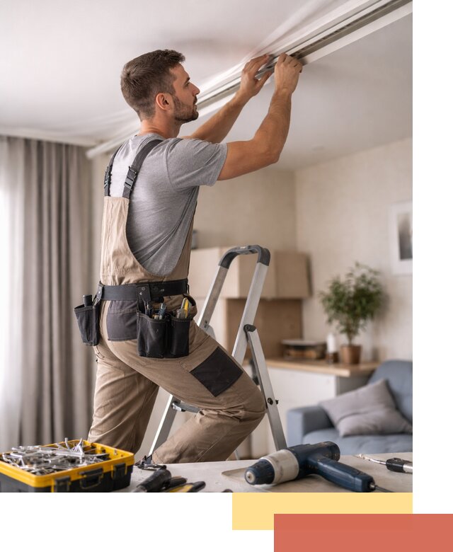 Ремонт натяжных потолков в Киселевске — качественно и оперативно