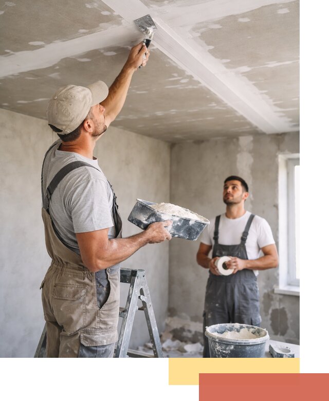 Обработка швов потолка ГКЛ в Киселевске: качественная заделка и шпатлевка