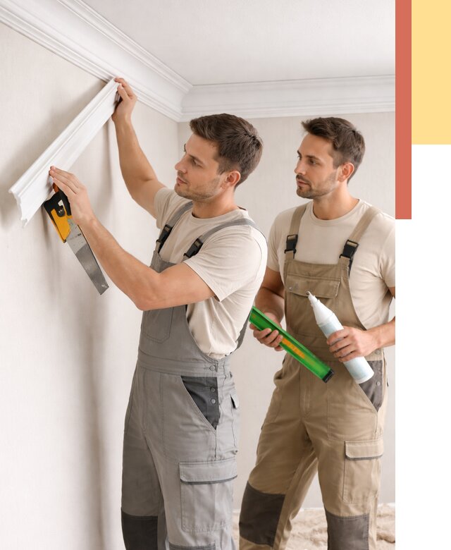 Монтаж потолочного плинтуса в Киселевске от 2365 руб. — быстро и недорого | ОТДЕЛОЧНИК-Кис