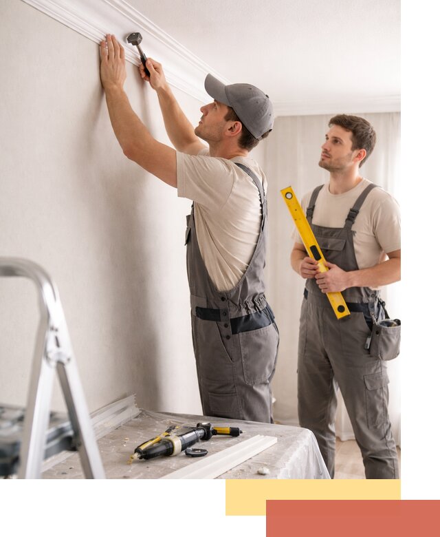 Монтаж потолочного плинтуса в Киселевске качественно и быстро